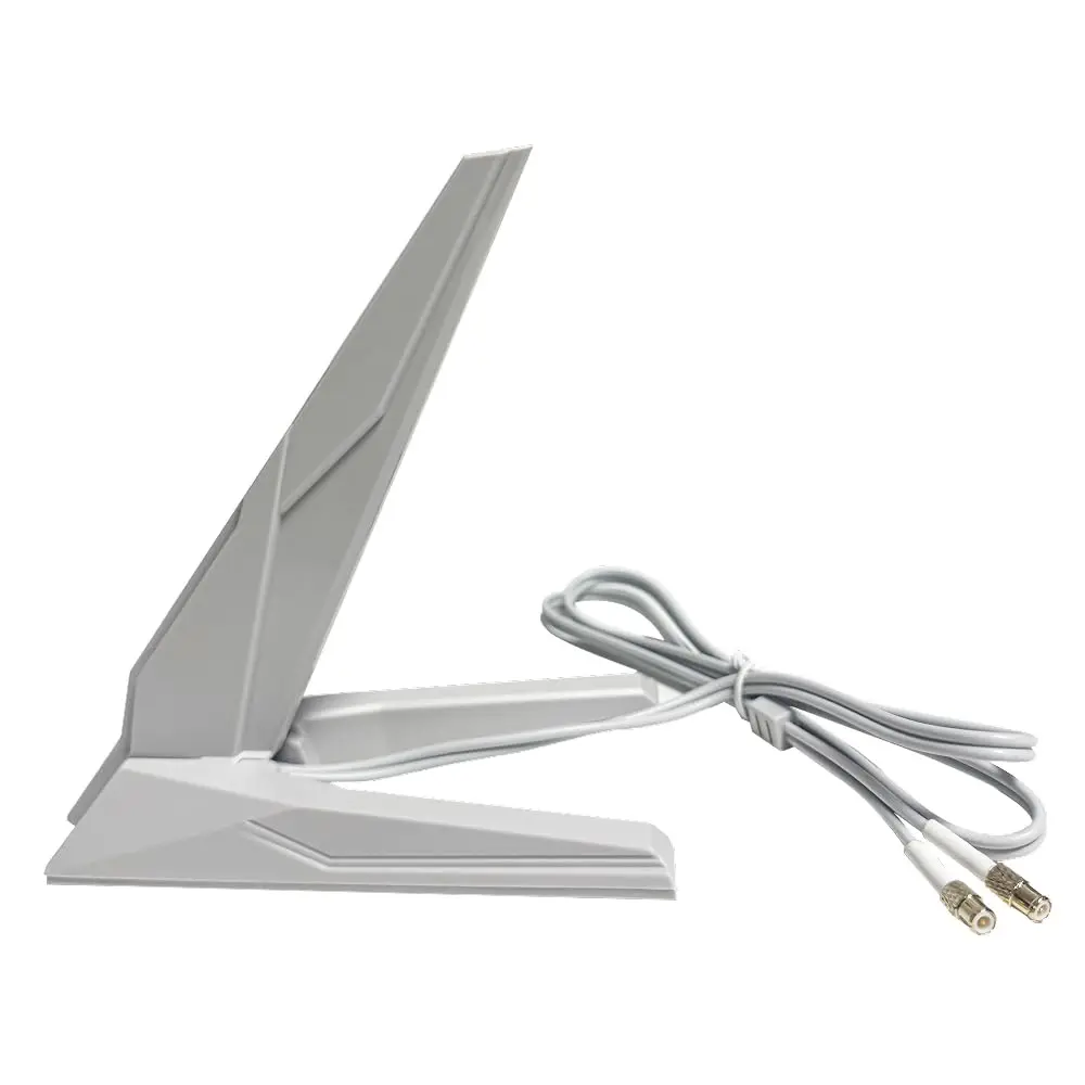 External Original MSI WiFi 7 6E Antenna Dual Band 6GHz 5GHz 2.4GHz Magnetic For MPG MEG X870E X870I Z890 Z890I B850I Motherboard
