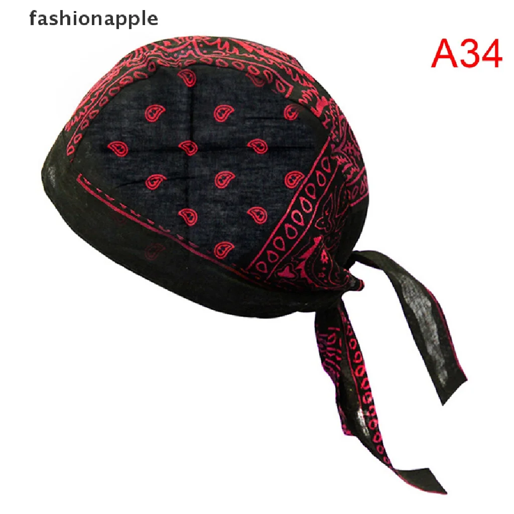 1PCS Breathable Quick Dry Bandana Pirate Cap Helmet Liner Cooling Bicycle Headscarf Cycling Hat Headband for Men Women view 4