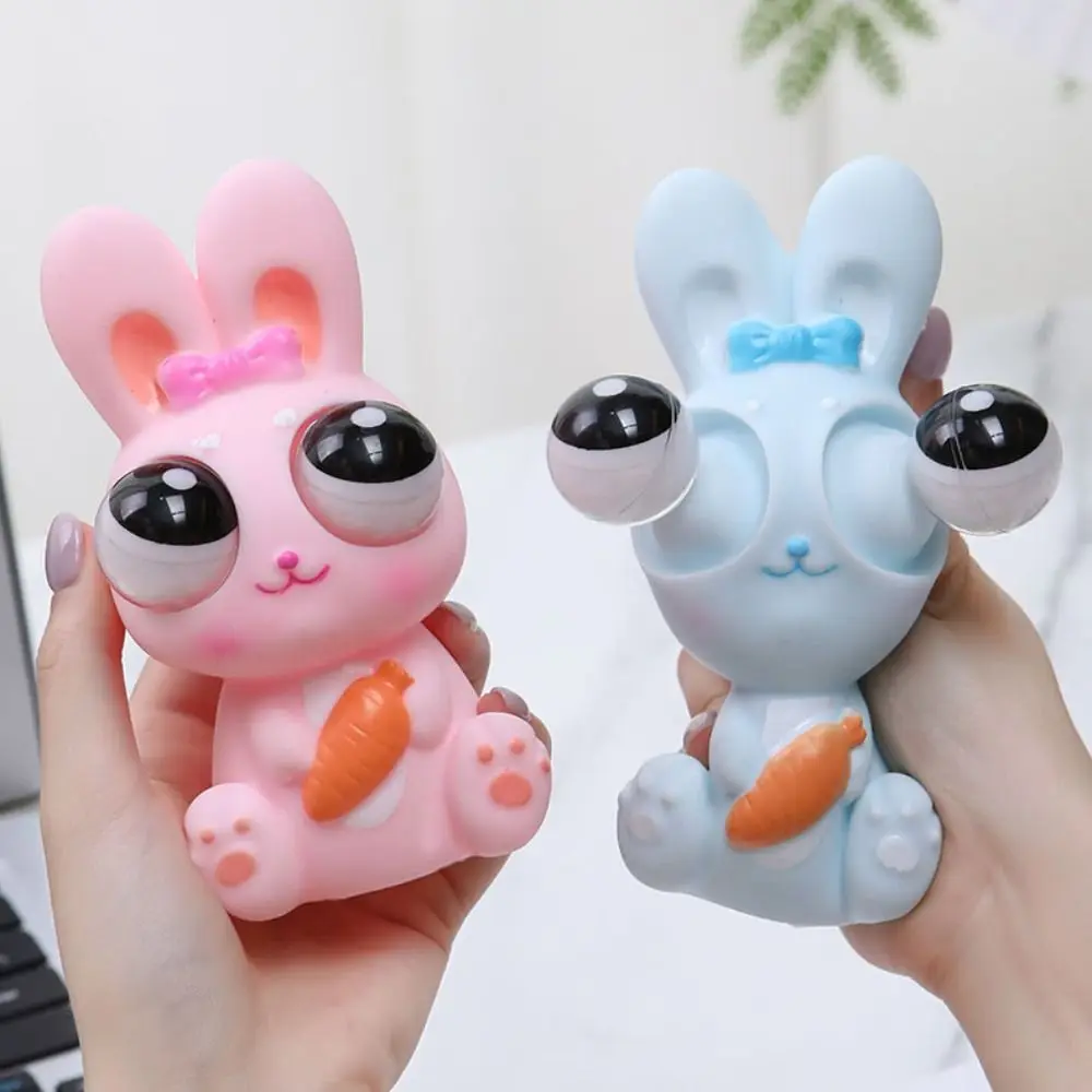 Simulation Lapin Eyeball Burst, Animal Cartoon, Popping Out Eyes, Squeeze Ball Toys, Nouveauté Butter Cute