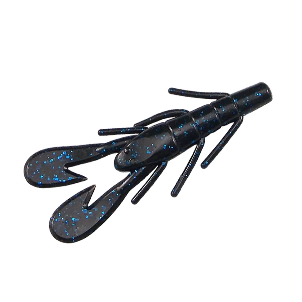 KESFISHING przynęty Vibe Craw 85mm sztuczna miękka przynęta Crawfish Leurre souple łowienie okonia akcesoria podwójne kolory darmowa wysyłka