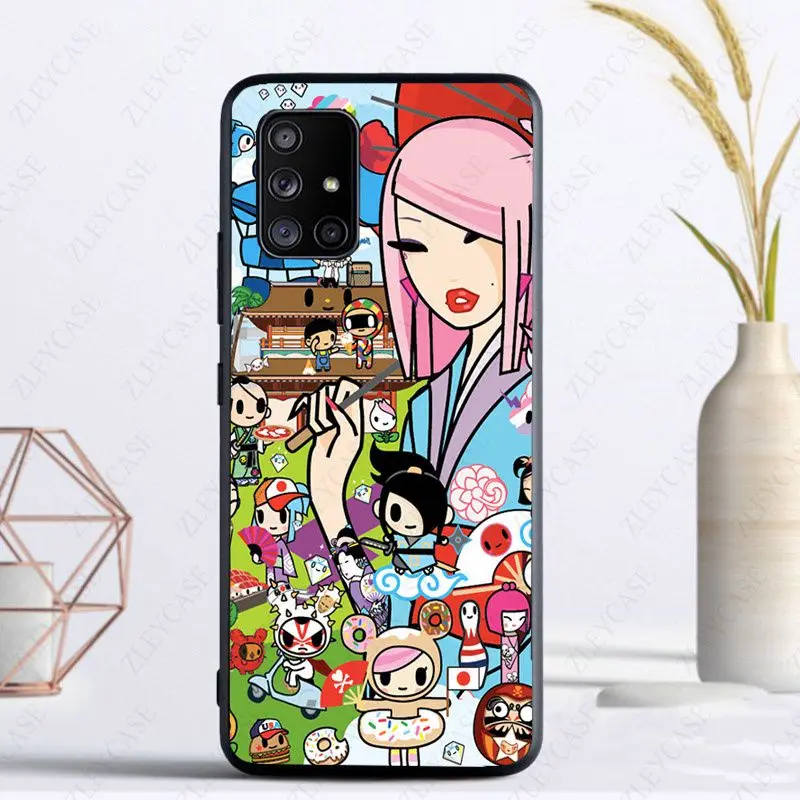 Japan Tokidoki Phone Cover For samsung Galaxy A14 A53 A13 A12 A21S A30S A40 A22 A23 A32 A34 A50 A51 A52S A54 A70 A71 A73 cases