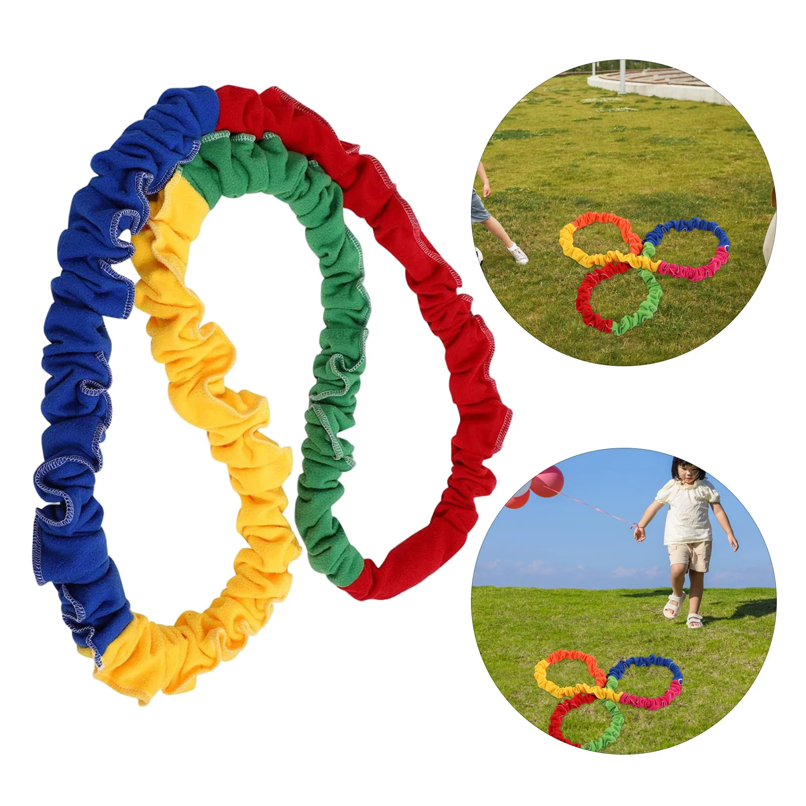 

Cooperative Stretchy Elastic Band 2.5m Kids Outdoor Exercise Activity Band Team Building Group Play Physical Education