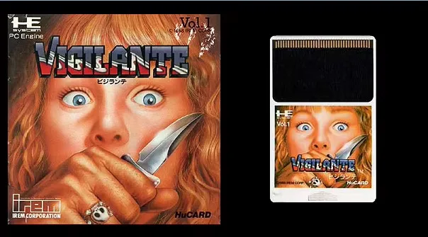 16bits PC Engine HU-CARD : VIGILANTE