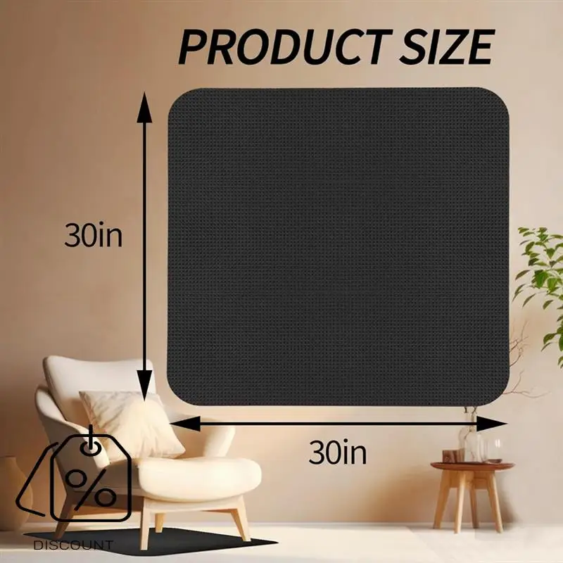 ABJO-almohadillas reclinables para suelos de madera dura, almohadilla antideslizante para muebles, almohadilla antideslizante para suelo, Protector de suelo para muebles antideslizante