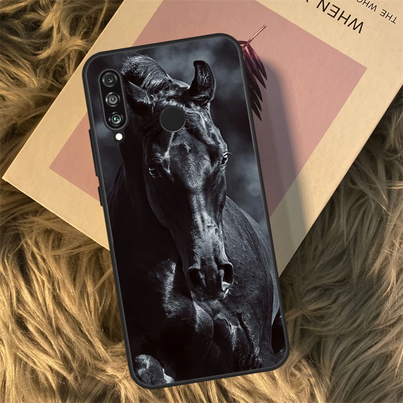 Animal Steed Horse Case For Huawei Honor X9a X7 X8 X9 50 70 P20 P30 P40 Lite Mate 50 P50 Pro Nova 5T P Smart