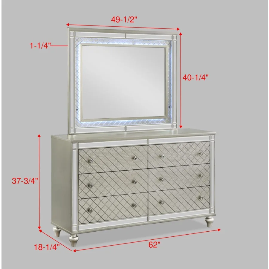 Cristian – Kommode – Champagner
