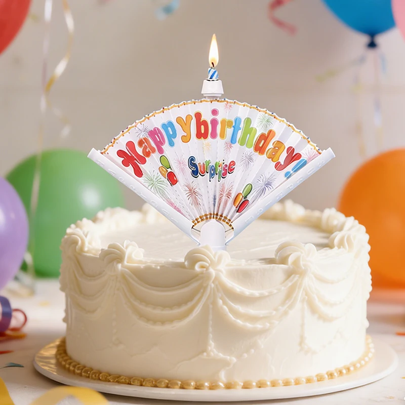 1 Stück Bunter Happy Birthday Cake Topper Geburtstagstorten-Dekoration Backzubehör