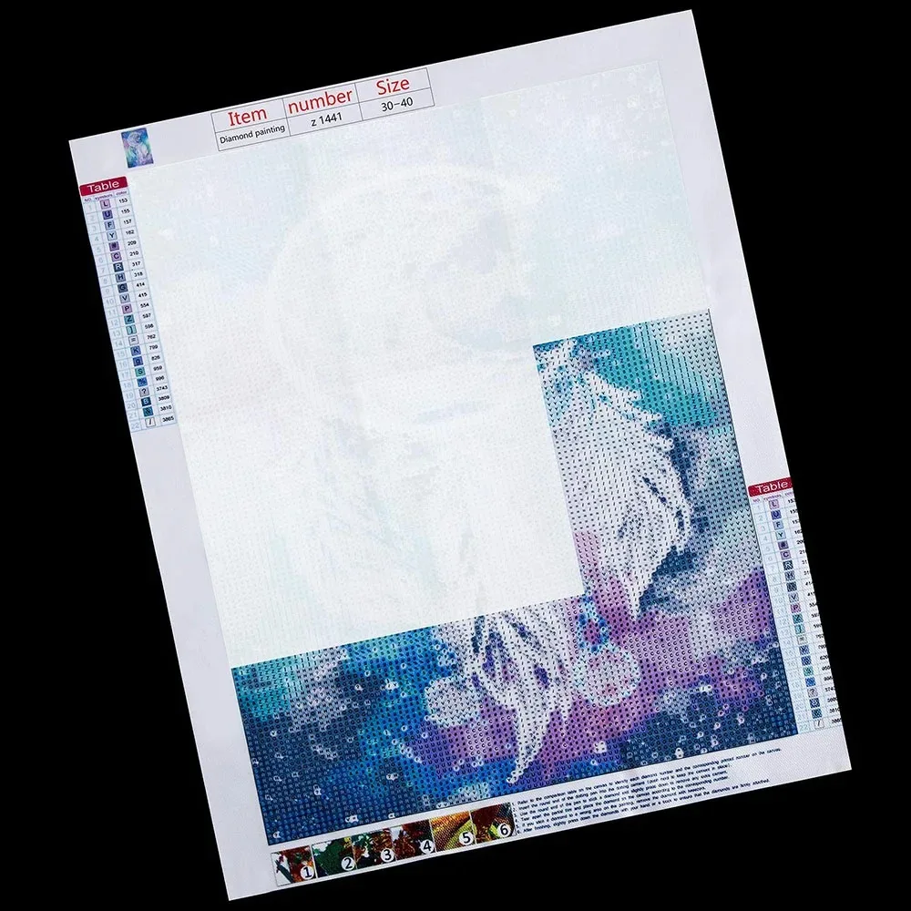 50 Sheets Cover Dustproof Release Paper Diamond Painting Embroidery Accessory Tools Set Cover Replacement Double-Sided Oil Paper