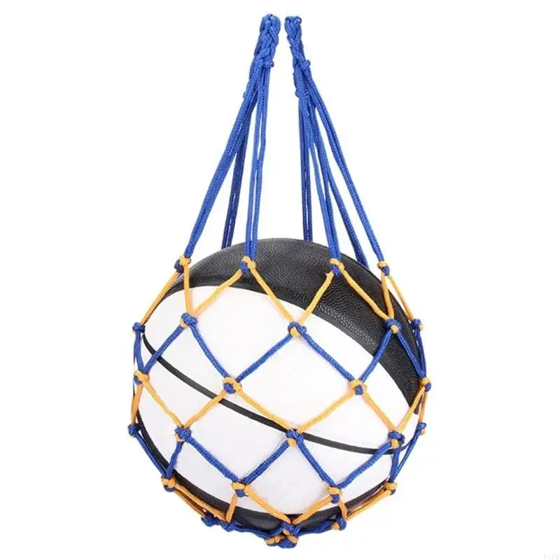 PXPFバスケットボールストレージメッシュシングルプレーヤーネットバッグ屋外用バレーボールメッシュバッグ