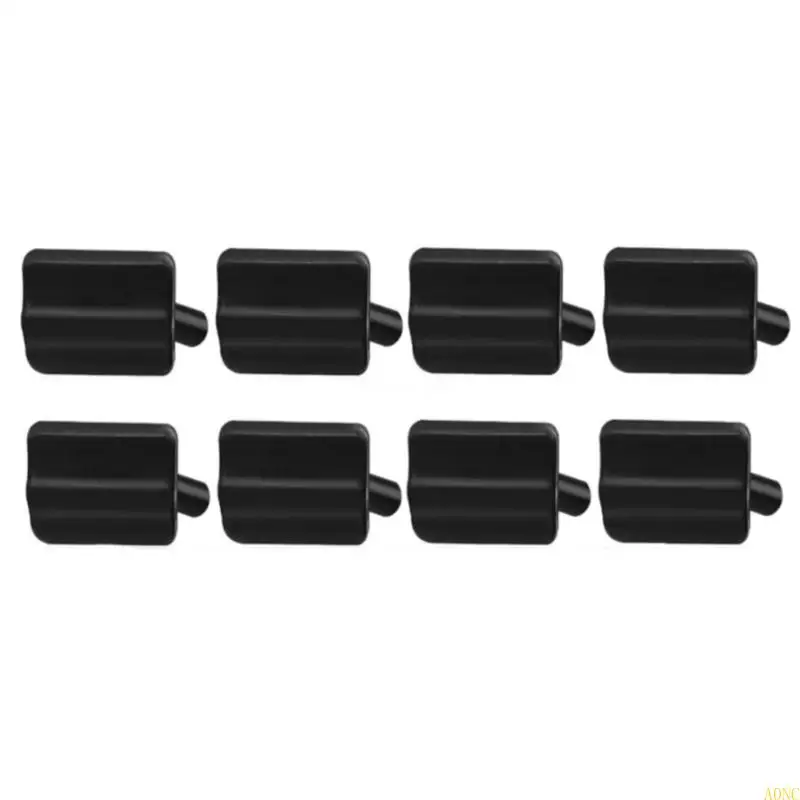 A0NC 4/8PCSラバースクラッチ保護カバーチップシリコンエアフライ式マシントレイラバーフィートエアフライ揚げマシンラバーバンパー