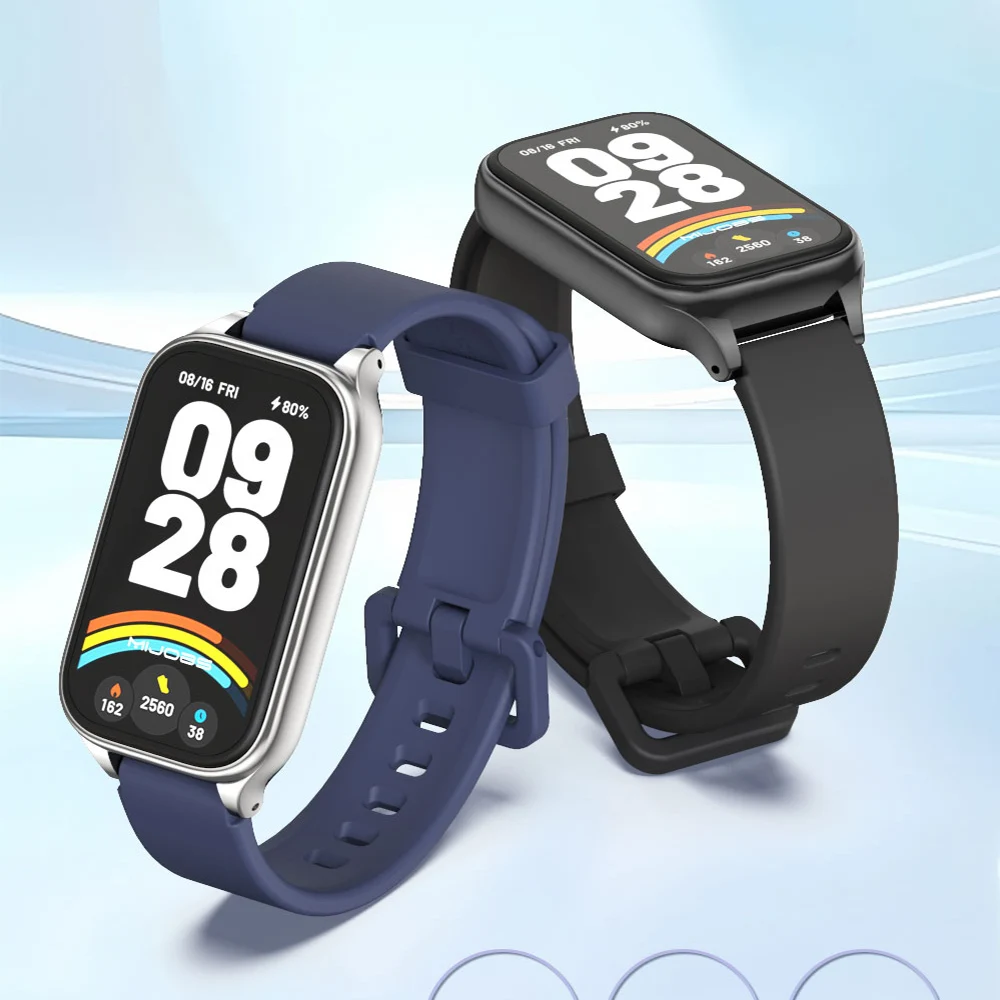 Ремешок для Mi Band 9 Active Watchband для Mi Band 8 Active Wrist Strap для Redmi Band 2 3 Браслет Redmi Smart Band 2 Браслеты