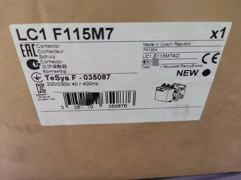 Contac Contactor, baru dengan box, gratis ongkir, pengiriman cepat