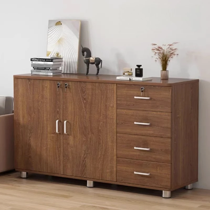 desk edge storage filing cabinet Office information narrow drawers Filing cabinet Multipurpose meuble document home furniture