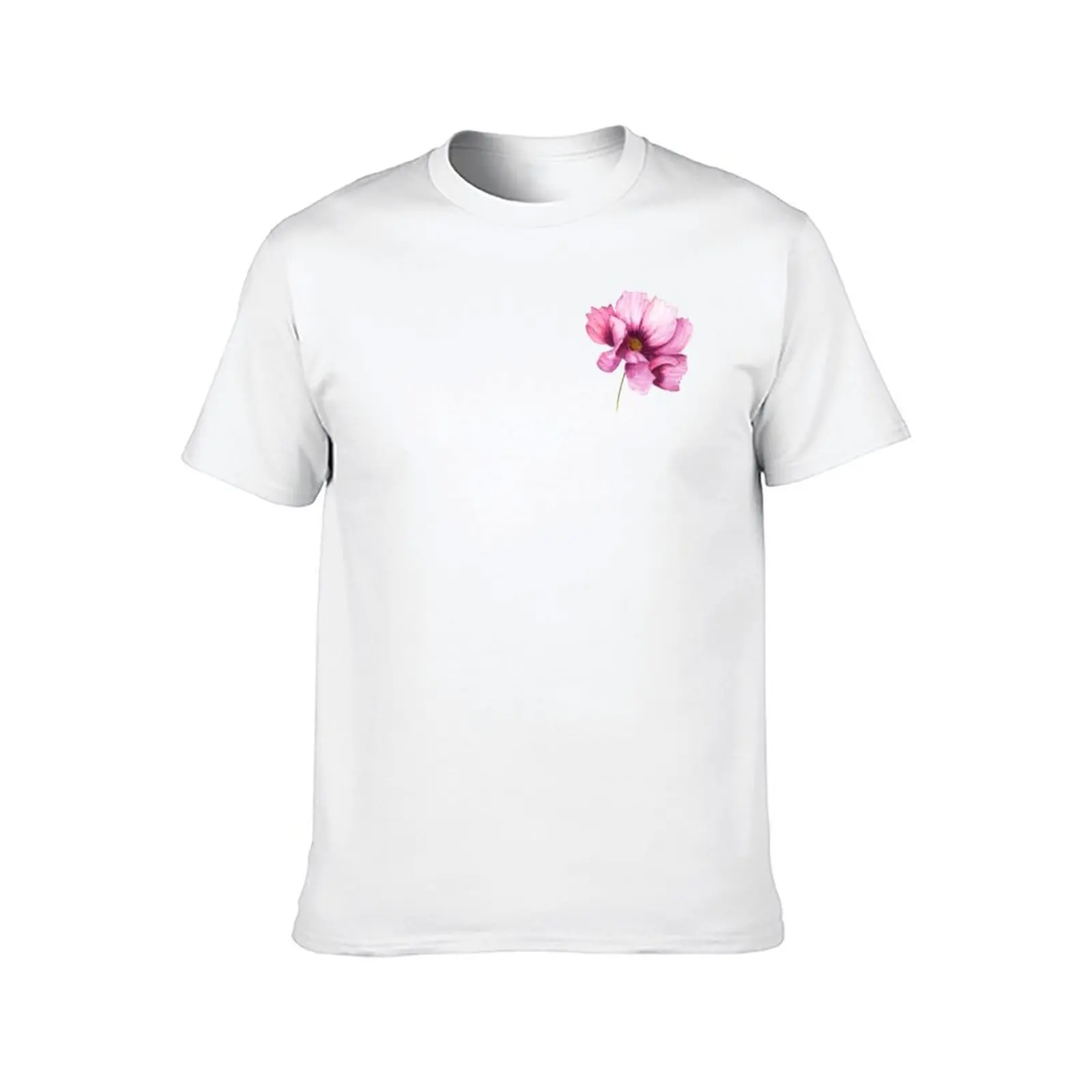 Pink flower T-Shirt plus sizes blue lock anime figures luxury designer T-shirt men