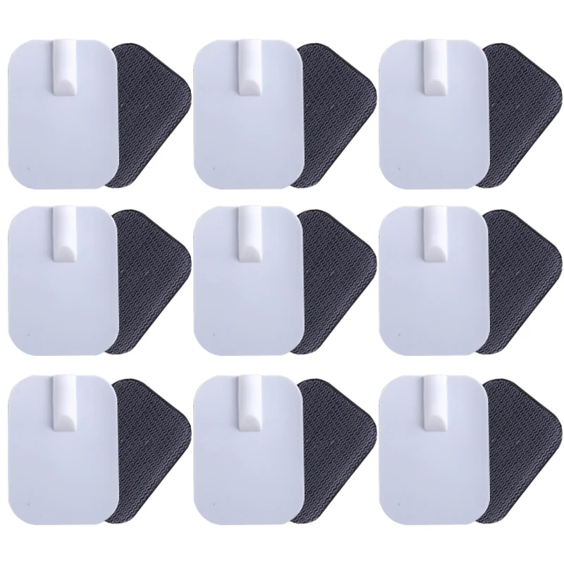 

Self-Adhesive Non-Woven Reusable Fabric Electrode Pads for Unit TENS EMS Muscle Stimulator Patches Replacement Stickers