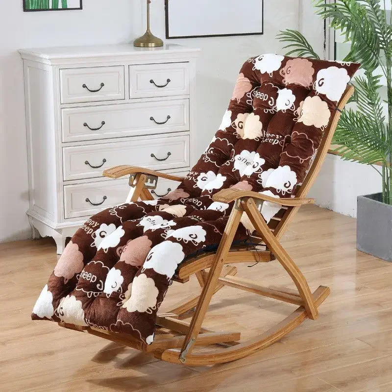 Lamb Wool Texture Anti Slip Recliner Cushion Smooth Comfortable To The Touch Seat Mats Car Multi Functional Convenient Seat Pad