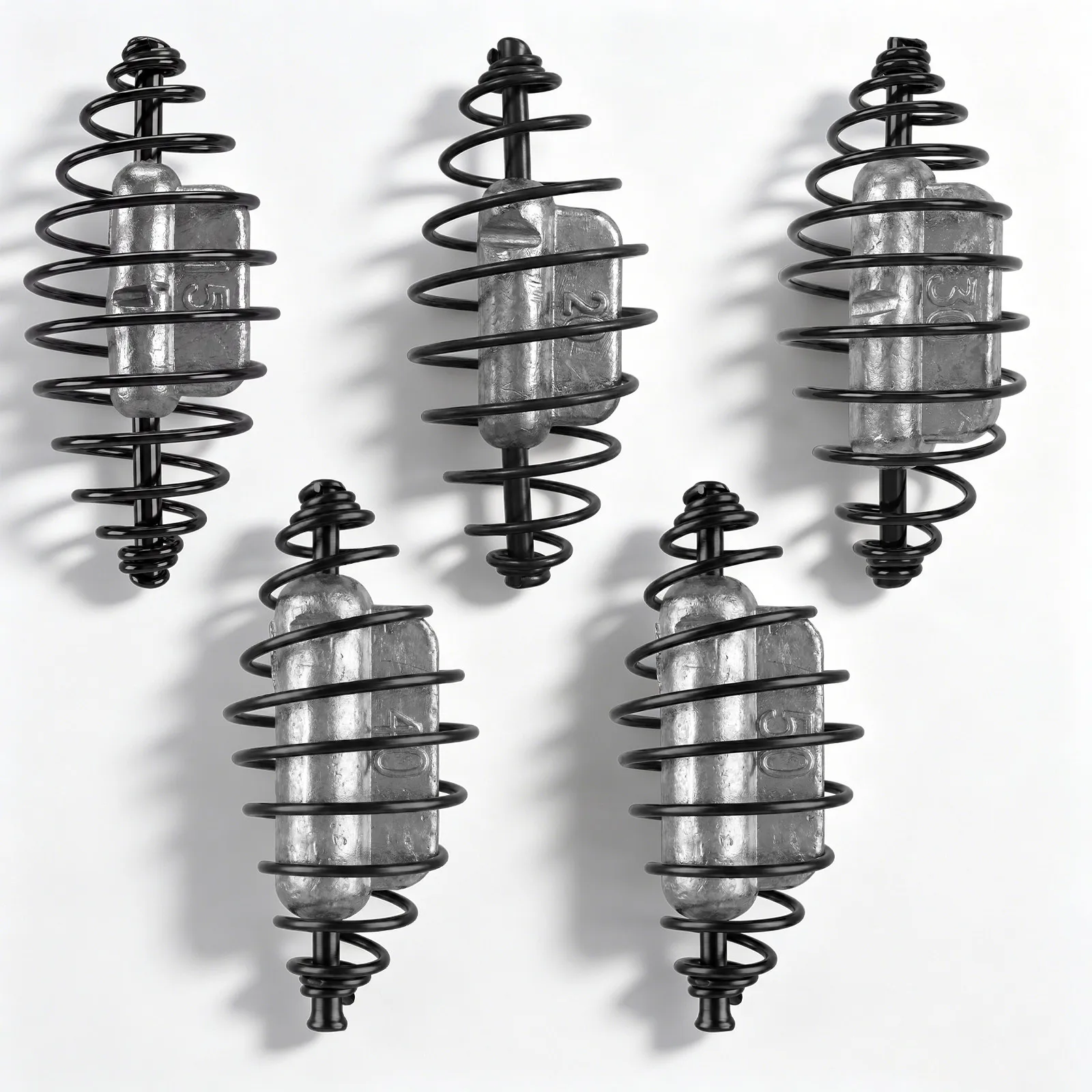 Robuster Inline-Method-Feeder mit Sinker-Spiralfeder für Karpfenangeln – unverzichtbarer Köderkorb