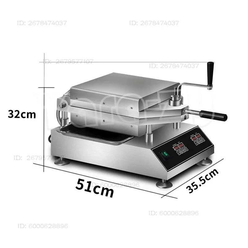Fossil Cake Machine EC-300 Pancake Machine Popular Pancake Snack Making Seafood Pancake Oracle Seafood Fossil Cake