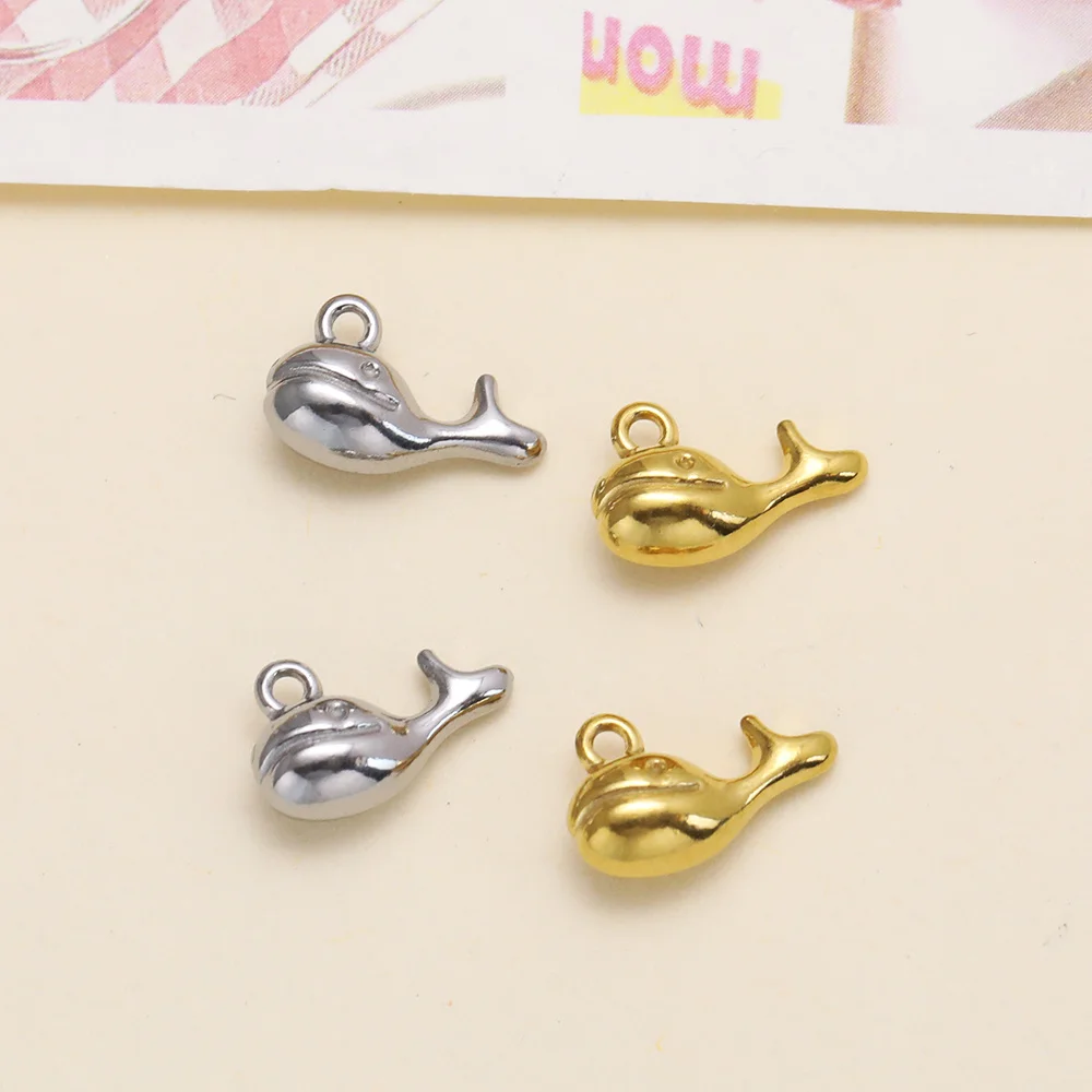 

Сердечный дизайн 100 шт. 8*13 мм DIY подвески для браслета/нержавеющей стали/ручной работы/форма кита/фурнитура и компоненты для ювелирных изделий # 195136