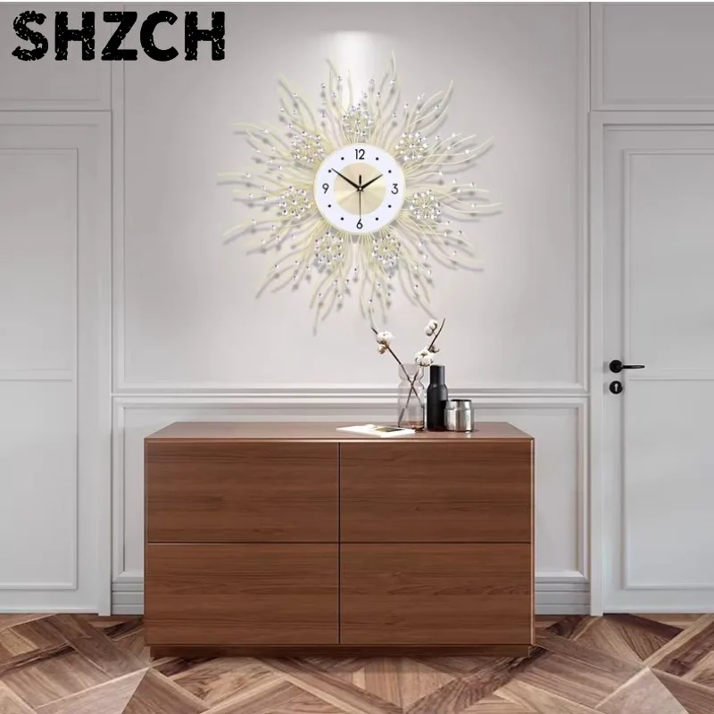 Clock Living Room Modern Home Wall Decoration Wall Clocks Orologio Da Parete Reloj De Pared Horloge Mural ساعة الحاءط
