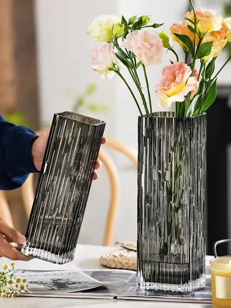Vertical Glass Vase Arrangement Table Decoration Hydroponic