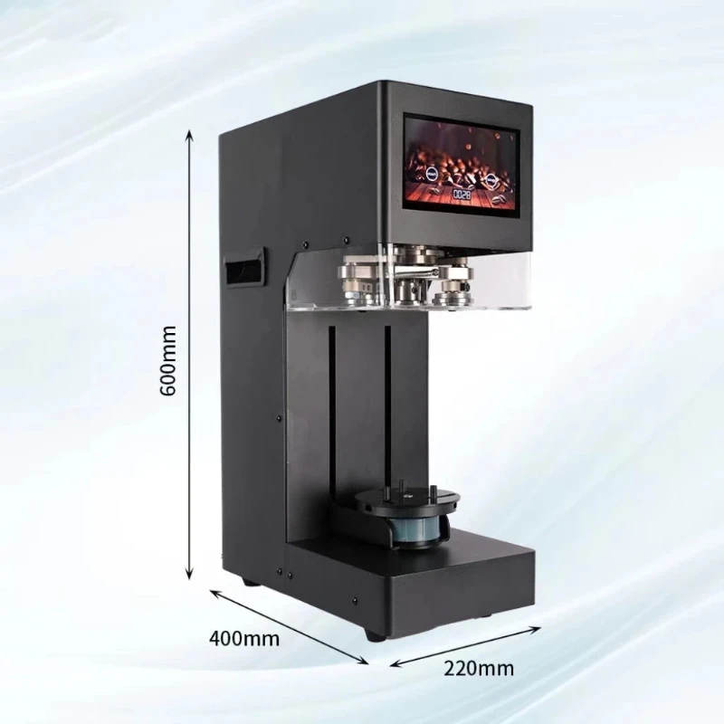 Automatic can sealing machine without coaster Plastic can Aluminum can Paper bowl Commercial application