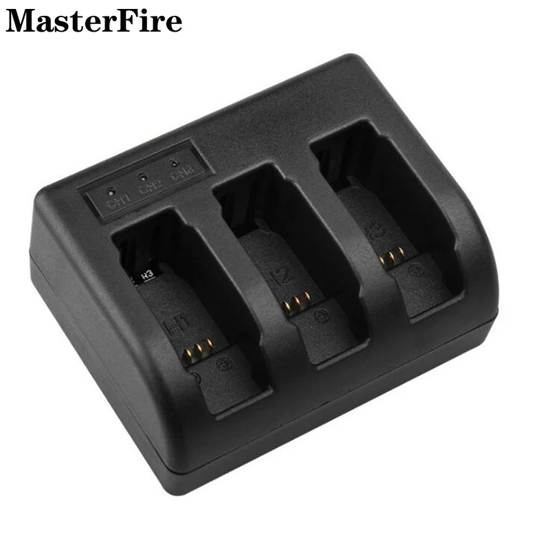 2-10PCS Three Ports Travel USB Battery Charger for GoPro Hero 8 Hero 7 Hero 6 Hero 5 Black Batteries Action Camera Accessories