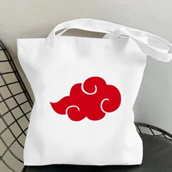 Bilili N-Narutos Anime borse a tracolla da donna borsa Casual Tote Bag borsa per la spesa in cotone di grande capacità