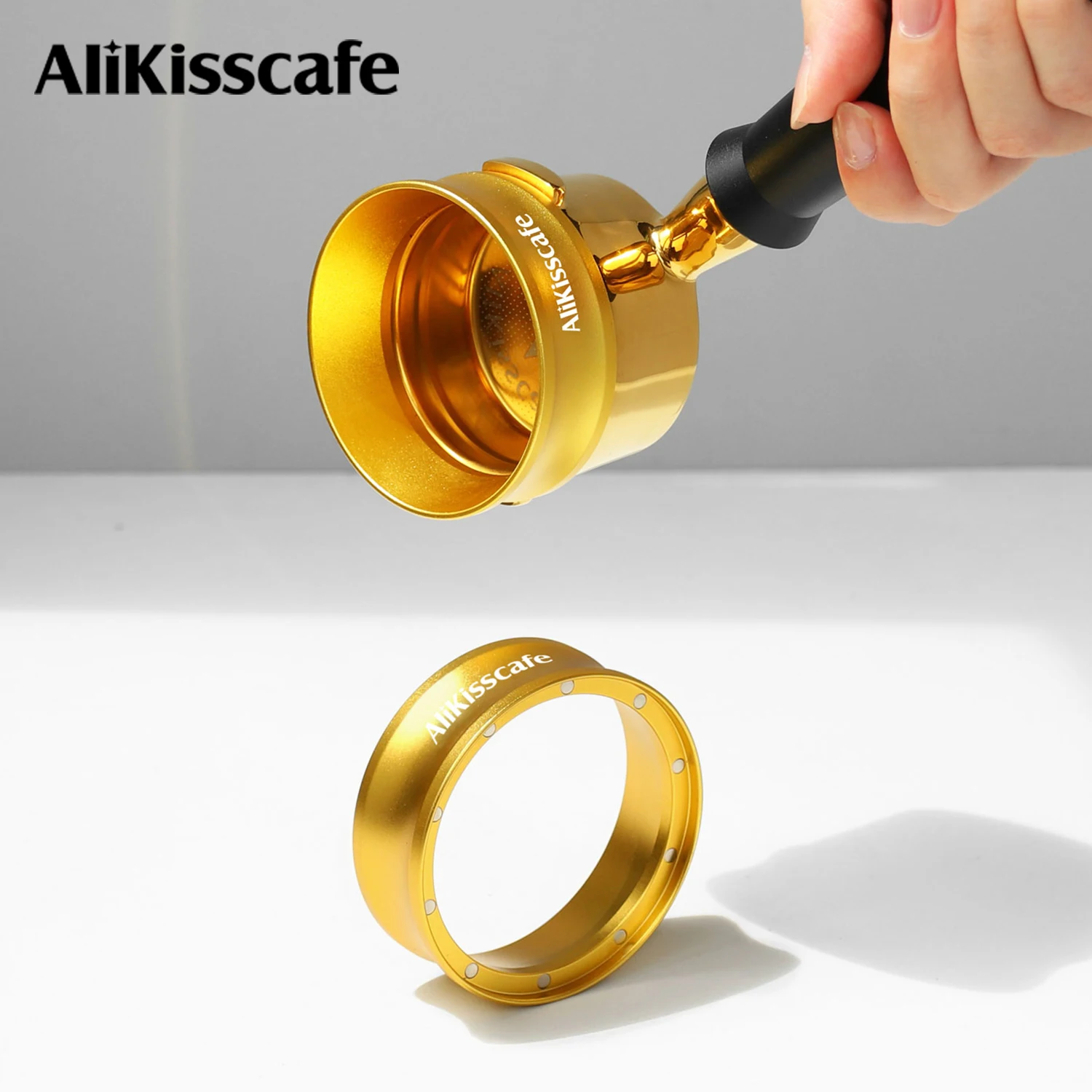 Dosing Funnel Ring - AliKisscafe Espresso Dosing Ring Funnel 51mm