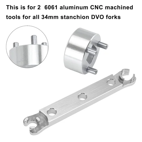 Imagen 2 del producto Llave de extracción de tapa inferior Areyourshop. Herramienta para reconstrucción de horquilla de zafiro/onyx/diamante/horquilla DVO