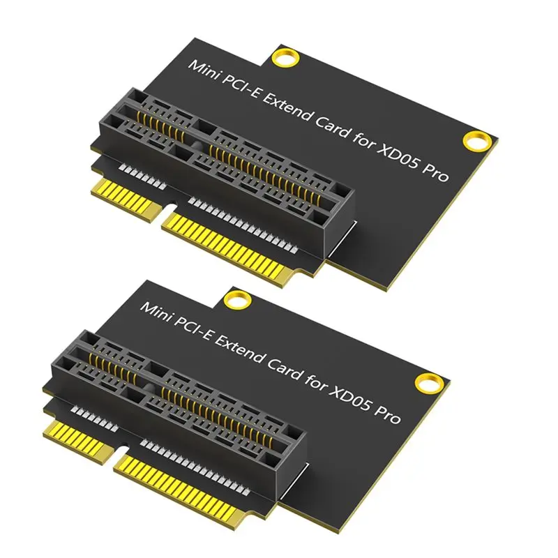 High-Speed For XD05 Pro Right-Angle 90-Degree Mini PCI-E Extender Card Extension Signal Integrity For Compact Build Systems