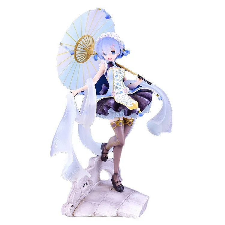 Auf Lager Anime Actionfigur Rem Qilolita 1/7 Modellfigur Statue – Leben in einer anderen Welt als Null Dekoration Geschenke
