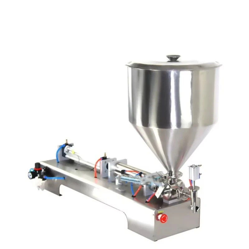 High Precision Pneumatic Type Edible Oil Filling Machine High Viscosity Fill Machinery