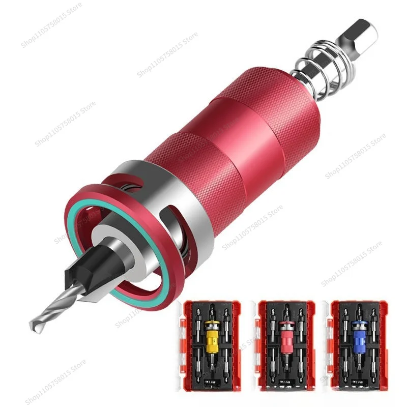 For The Sunken Hole Drill Does Not Hurt The Panel, and It Is Easy To Disassemble and Assemble The Screw Eye Cone Hole Drill Set