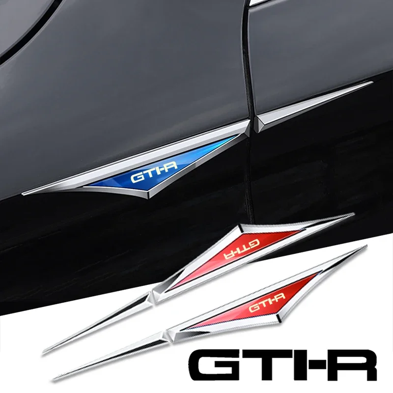 

2pcs 3d alloy car stickers car accsesories accessory for Nissan Pulsar gtir gti-r