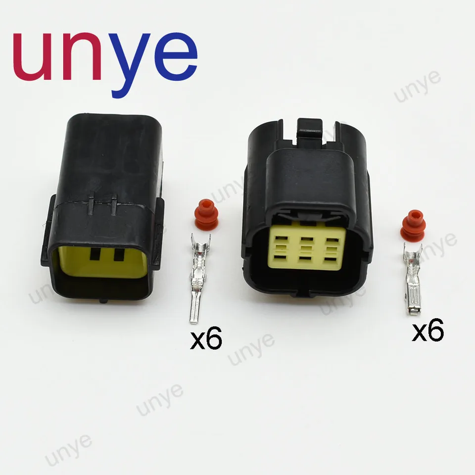 1-20 セット 6 ピン/ウェイ 174264-2 174262-2 男性女性防水電線