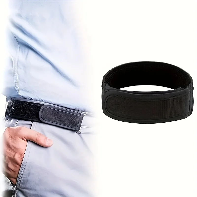 1/2 Stück Unisex-Gürtel ohne Schnalle, mit verstellbarem, unsichtbarem Gummiband, für den täglichen Gebrauch und vielseitige Anwendungen, praktischer Gürtel. – Detail 4