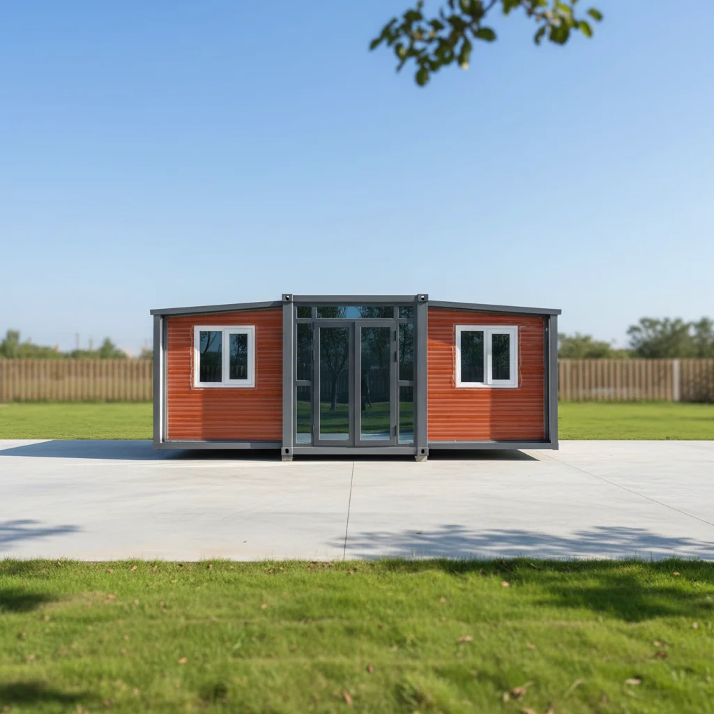 Luxury 40ft Prefabricated Container House With Modern Design Environmentally Friendly For Apartment Hotel & Outdoor Use