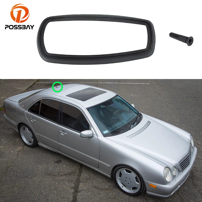 1 zestaw gumowych uszczelek anteny dachowej GPS do Mercedes Benz W210 W208 W202 W168 C230 C280 C43 E320 мерседес A 2108270031