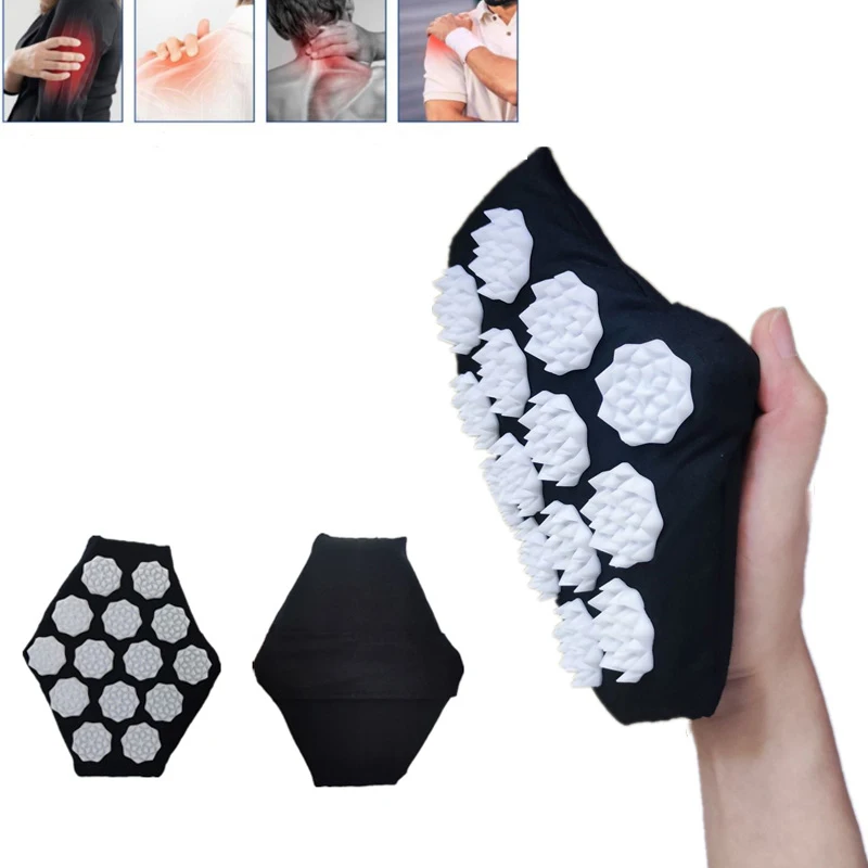 Massage Glove Body Slimming Fat Burner Anti-Cellulite Pain Relief For Neck Back Body Acupuncture Pressure Therapy