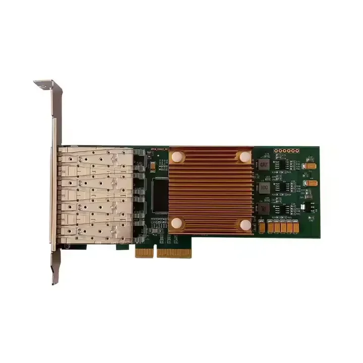 

1GbE Quad Ports SFP PCI-E X4 Server Adapter with GRT G350AM4 Chip