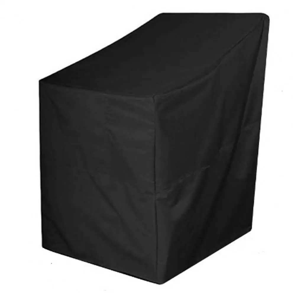 Chair Protector Easy to Easy Wipe Chair Cover Waterproof Stacking Chair Cover Durable Oxford Cloth Protection for Garden Chairs