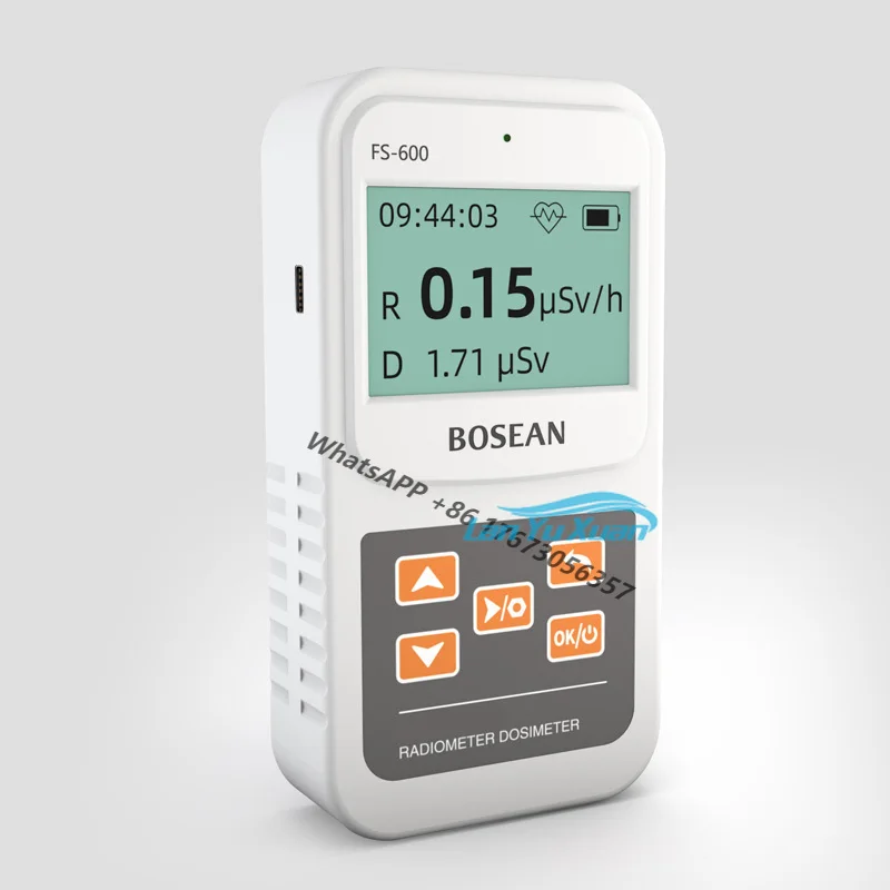 

Bosean Nuclear Radiation Detector Geiger Counter X-ray Beta Gamma Handheld Emission Dosimeter