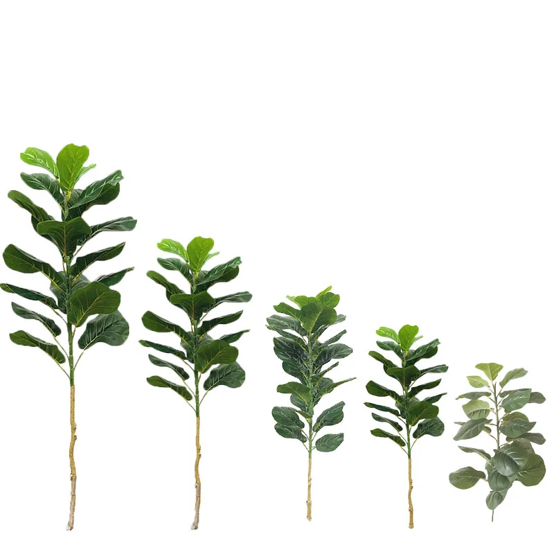 67in شجرة اصطناعية كبيرة نباتات فيكوس ليراتا الصناعية وهمية Monstera أوراق بانيان البلاستيكية للمنزل متجر حديقة مكتب ديكور #6