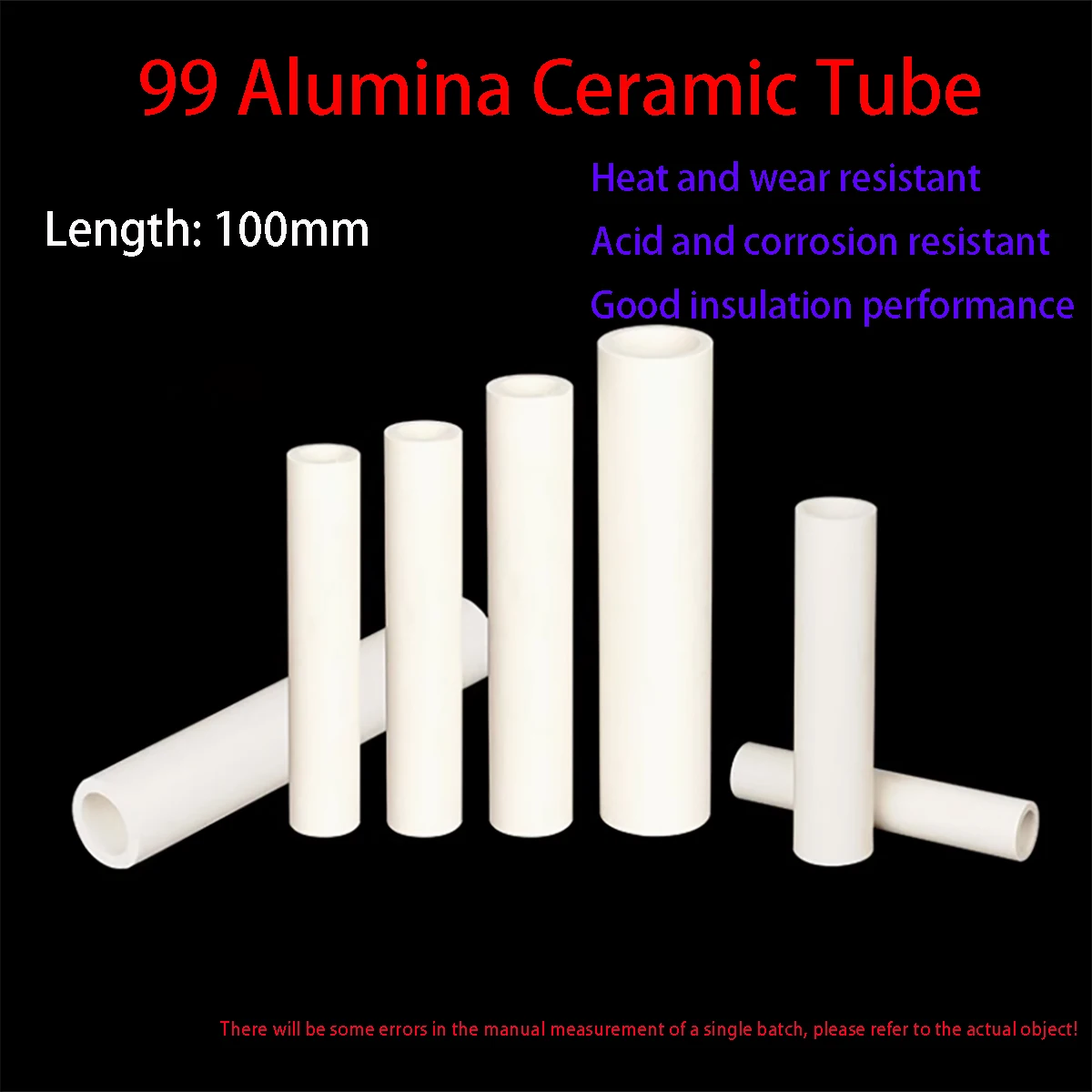 

Керамическая трубка из глинозема 99, изолированная полая трубка, устойчивая к высоким температурам и коррозии защитная трубка