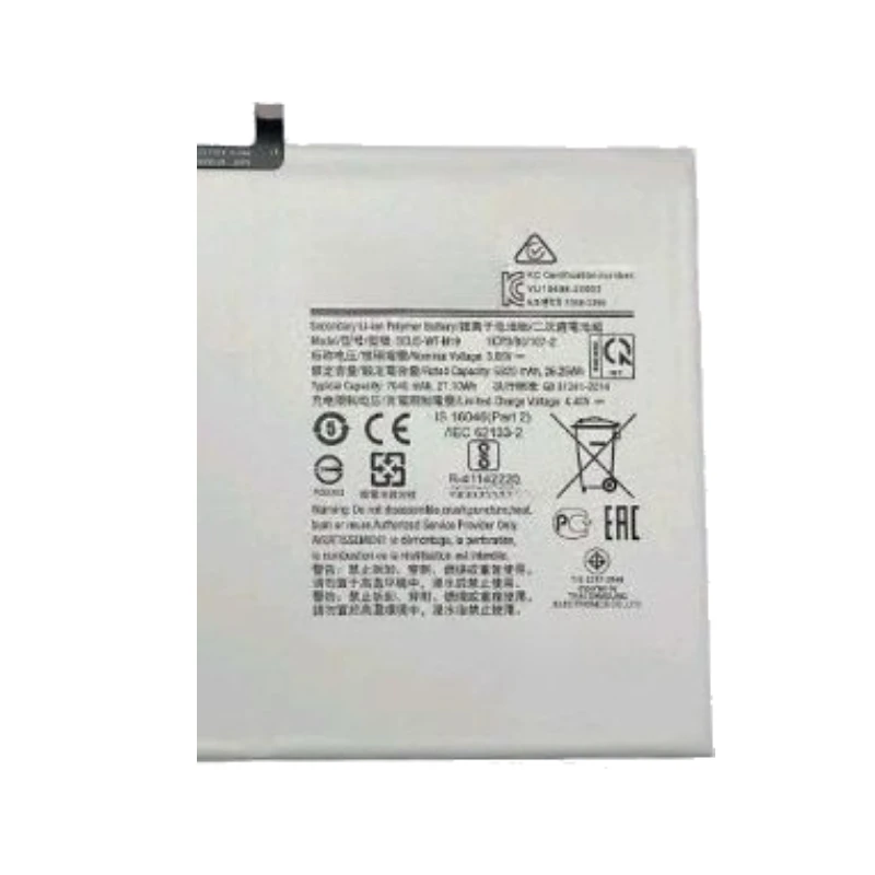 SCUD-WT-N19 Replacement Battery for Samsung Galaxy Tab A7 10.4 (2020) SM-T500 SM-T505 T505N 7040mAh 27.1Wh Battery with Tool