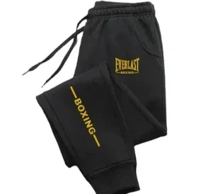 2025年秋 EVERLAST プリント ジョギングパンツ メンズ セットアップパンツ レディース スウェットパンツ ジョガー 起毛 ジム レディース ウィンター トラウザーズ