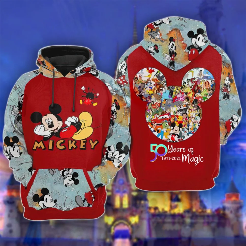 Magic 50th Anniversary 1971-2024 Disneyland Christmas Unisex Hoodie Gift