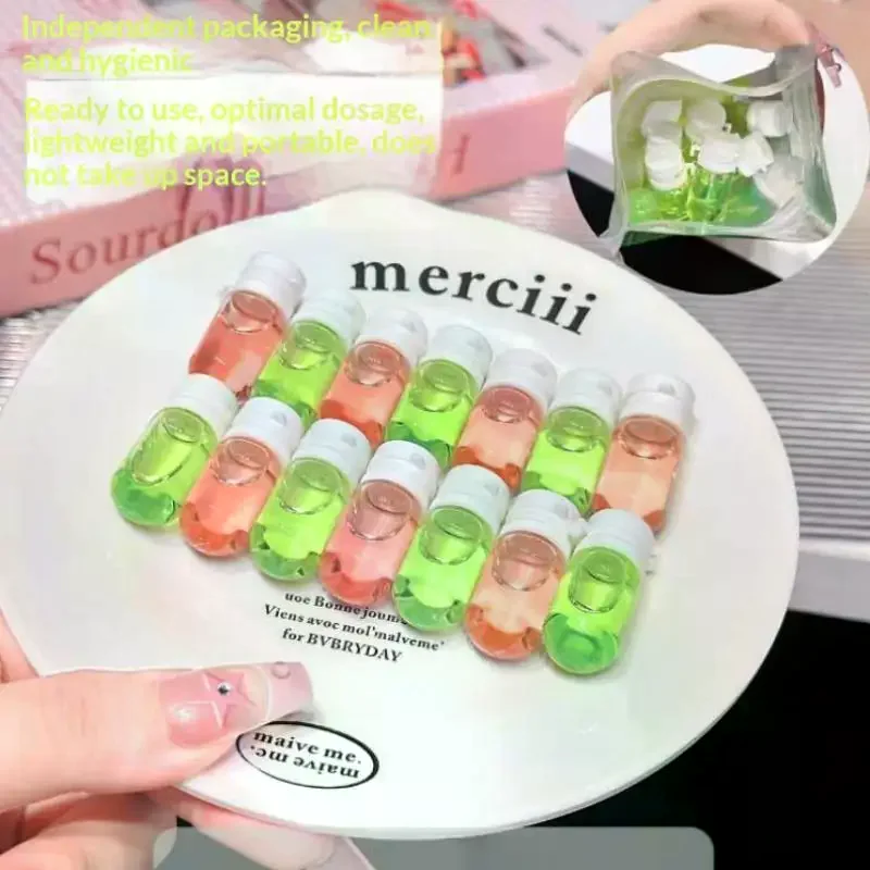 /YOV/Capsules Of Cleansing Oil Gentle Non Irritating Moisturizer Soothe Cleansing Travel Portable Single Makeup Remover Oil 7