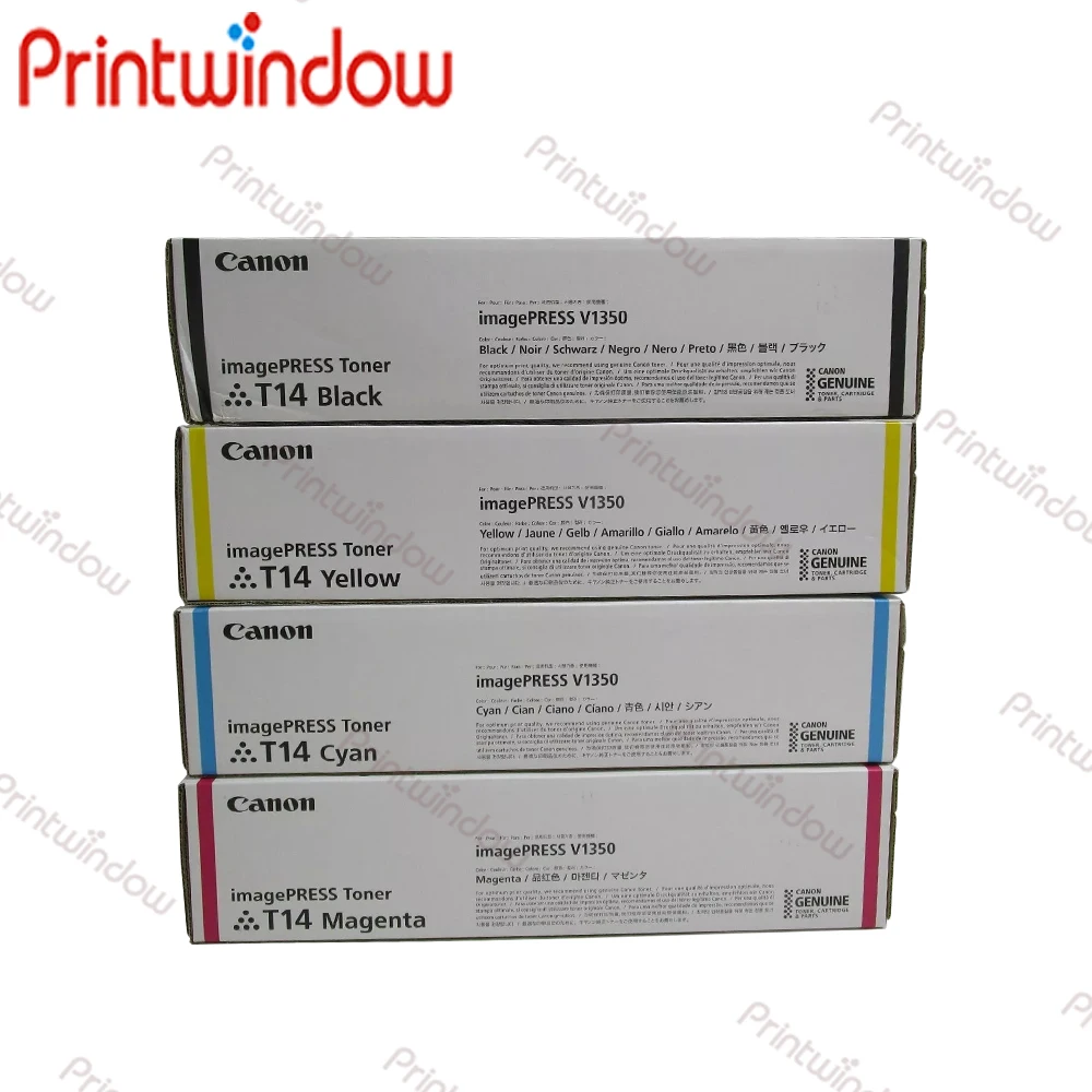 Genuine T14 Toner Cartridge CYMK For Canon Image PRESS V1350 High Quality